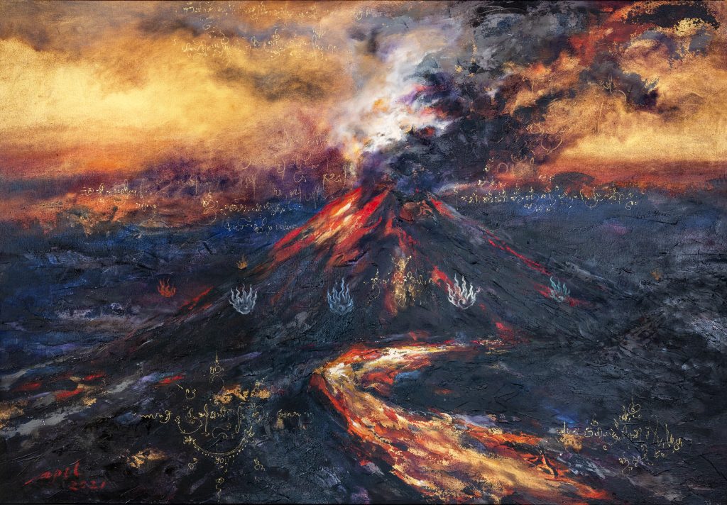 Pelukis: Apel Hendrawan. Sumber: Sawidji Studio