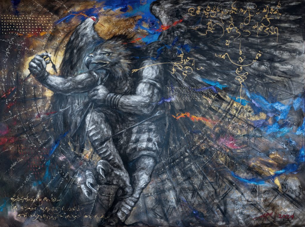 Pelukis: Apel Hendrawan. Sumber: Sawidji Studio