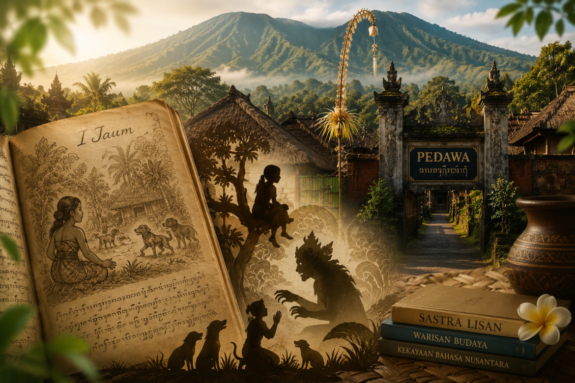 Sastra Lisan Desa Pedawa dan Cerita Rakyat I Jaum