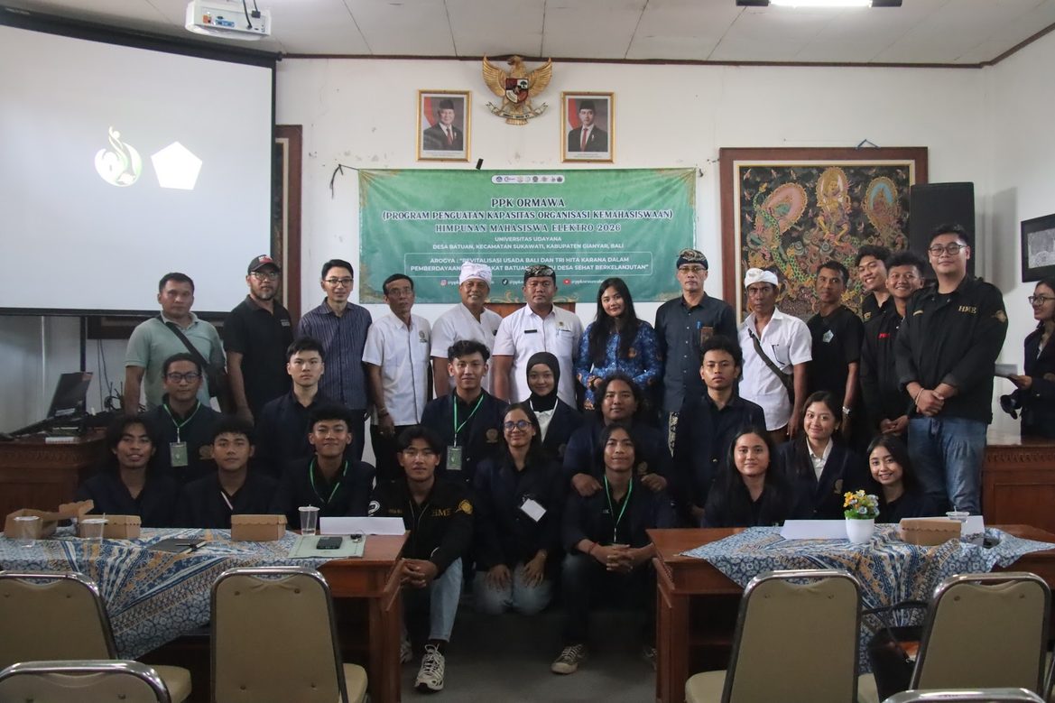 Pembukaan PPK Ormawa HME Universitas Udayana 2026 di Desa Batuan, Gianyar
